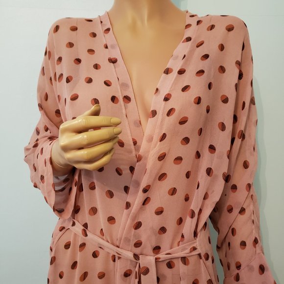 NWOT cute see-through robe. - Picture 6 of 13